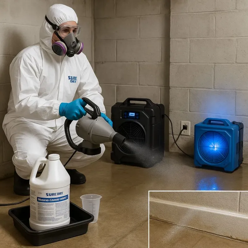 Sanitization and Odor Removal process in Whitfield, FL